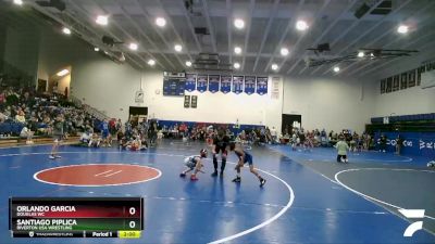 63 lbs Cons. Round 1 - Orlando Garcia, Douglas WC vs Santiago Piplica, Riverton USA Wrestling