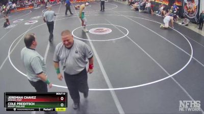 1A/2A 220 Semifinal - Jeremiah Chavez, Bridges Prep vs Cole Preiditsch, Bishop England