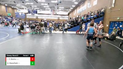 125 lbs Champ. Round 2 - Tekoa Stotts, Bruin Wrestling Club vs George Mansfield, Empire