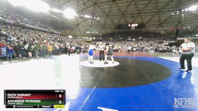 Girls 3A/4A 235 Semifinal - Katherine Petersen, Tahoma (Girls) vs Faith Tarrant, Prairie (Girls)