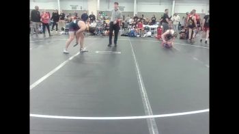 160 lbs Round 1 (10 Team) - Zach Leftwich, Machine Shed vs Riley Miller, Rebellion