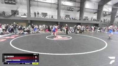 144 lbs Champ. Round 1 - Dj Neider, ID vs Terran Manson, WA