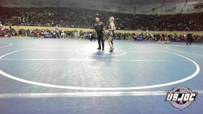 108 lbs Round Of 32 - Gracie Repp, Duncan Demon Wrestling vs Jaeden Wheeler, Chickasha Wrestling