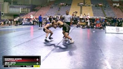 157 lbs Round 3 (8 Team) - Gray Ortis, Bellarmine vs Dominick Acosts, Central Florida