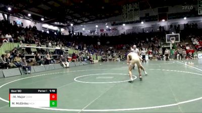 138 lbs Semifinal - Michael Major, Carmel vs Max McGinley, Indianapolis Cathedral