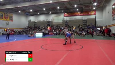 165 lbs Cons. Round 5 - Julian King, Olentangy Liberty vs Liam Lloyd, Mentor