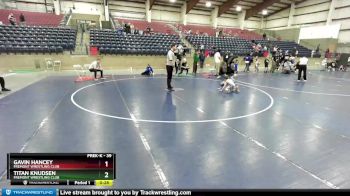 39 lbs Round 5 - Gavin Hancey, Fremont Wrestling Club vs Titan Knudsen, Fremont Wrestling Club