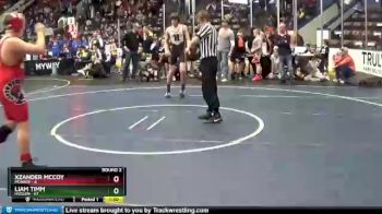 150 lbs Round 2 (4 Team) - Liam Timm, Hudson vs Xzander McCoy, Monroe