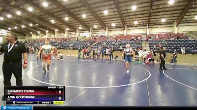 220 lbs Cons. Round 3 - Benjamin Young, NV vs Amin Qouchbane, OR