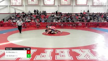 285 lbs Final - Braden Marceau, Melrose vs Billy Sullivan, Excel Academy