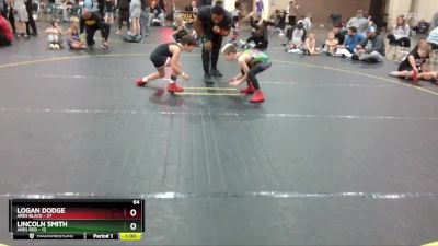 64 lbs Round 5 (8 Team) - Logan Dodge, Ares Black vs Lincoln Smith, Ares Red