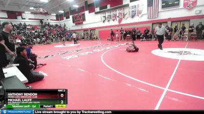 70 lbs Quarterfinal - Michael Lauff, Goldendale Grapplers Youth Wrestling vs Anthony Rendon, Moses Lake Wrestling Club