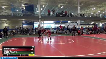 110 lbs Round 3 (8 Team) - Caleb Williams, Barberton vs Crorben Bissett, Mentor