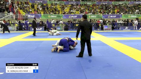 FABIO LUIS RENÇÃO CAMPOS vs WILLIAM GONÇALVES MARTINS 2024 Brasileiro Jiu-Jitsu IBJJF