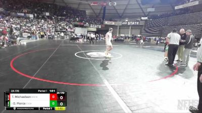 2A 170 lbs Semifinal - Devin Pierce, East Valley (Spokane) vs Thor Michaelson, Bremerton