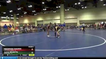 120 lbs Round 1 (10 Team) - Mackenzie Childers, Iowa Pin-A-Sarus vs Alicia Bruketta, Queen Bees