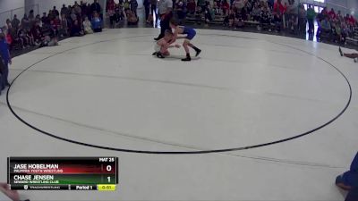 25 lbs Quarterfinal - Jase Hobelman, Palmyra Youth Wrestling vs Chase Jensen, Seward Wrestling Club