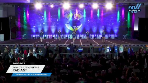 Royalty Elite Athletics - RadiaNT [2024 CC - L2 - U16 Non-Tumbling Day 2] 2024 Sea to Sky International Cheer & Dance Championship