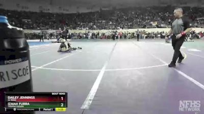 5A-132 lbs Quarterfinal - Dailey Jennings, El Reno vs Izaiah Furra, Thomas Edison