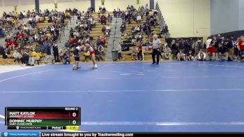 197 lbs Round 2 - Matt Kaylor, University Of Mary vs Dominic Murphy, Saint Cloud State