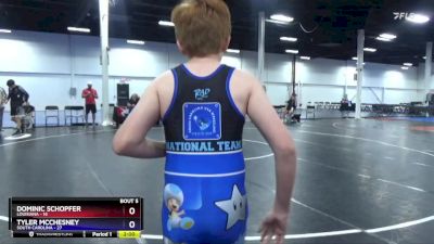 102 lbs Round 2 (6 Team) - Dominic Schopfer, Louisiana vs Tyler McChesney, South Carolina