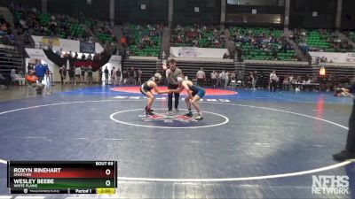 1A-4A 144 Champ. Round 2 - Roxyn Rinehart, Ohatchee vs Wesley Beebe, White Plains