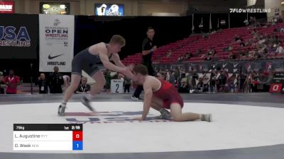 79 kg Final - Luca Augustine, Pittsburgh Wrestling Club vs Daniel Wask, New Jersey