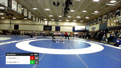 184 lbs Quarterfinal - Louis Paradiso, Johnson & Wales vs Dylan Reynolds, Trinity