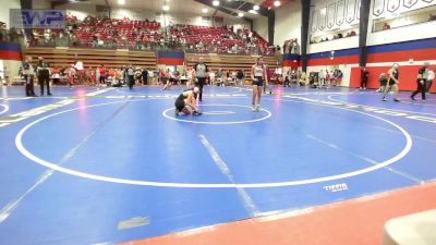 110 lbs Round Of 16 - Vanessa Chavez, Ponca City Girls vs Hannah McKenzie, Cleveland