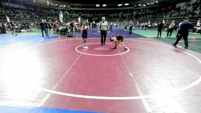 123 lbs Quarterfinal - Gia Falsone, Perth Amboy vs Brenna Taylor, Kearny