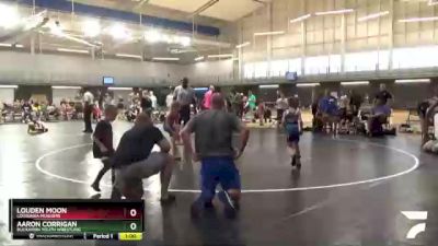 50 lbs Quarterfinal - Aaron Corrigan, Buckhorn Youth Wrestling vs Louden Moon, Louisiana Muggers