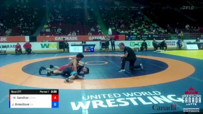 86kg Quarterfinal - Humraj Sandhar, Guru Gobind Singh WC vs Joseph Breedlove, Dinos WC