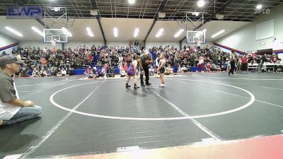 Quarterfinal - Asher Byrd, Tahlequah Wrestling Club vs Cael Pritchard, Bristow Youth Wrestling