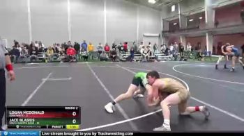 126 lbs Round 2 (4 Team) - Jace Blasius, South Dakota Rage vs Logan McDonald, Iowa White
