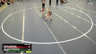 3rd Place Match - Jayda Hormann, Summit Wrestling Academy vs Brooklyn Poncelet, Minnesota