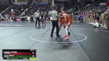 113 lbs Cons. Semi - Cale Wills, Augusta vs Angelo Otero, Holcomb