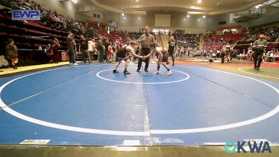 100 lbs Semifinal - Lane McCleery, Warhorse Wrestling Club vs Ryder Sisco, Verdigris Youth Wrestling