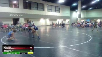 152 lbs Round 2 (6 Team) - Jake Dailey, MAWA Red vs Will Nix, Carolina Extreme