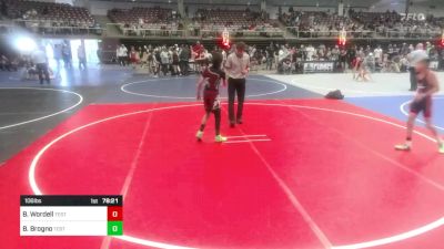 86 lbs Quarterfinal - Shawn Mondragon, Alamosa vs Jerricho Munson, Bear Cave WC