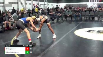 95 lbs Semis & 1st Wrestleback (8 Team) - Jamiel Castleberry, Illinois Menace vs Brayden Tougas, Olympia (NY)