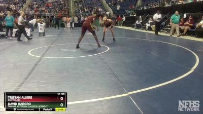 1A 195 lbs Cons. Semi - David Hargro, Thomas Jefferson Classical Academy vs Tristan Alkire, East Wilkes