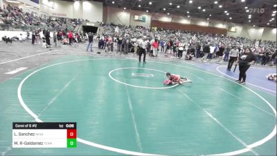 43 lbs Consi Of 8 #2 - Lorenzo Sanchez, Nevada Elite WC vs Mateo Reyes-Galdamez, Team Pride Academy