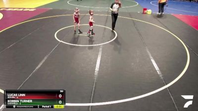 50 lbs Placement (4 Team) - Korbin Turner, Chatfield vs Lucas Linn, Rocori