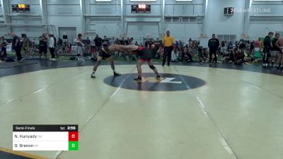 O-155 lbs Semifinal - Nathan Hunyady, ON vs Derek Brenon, NY