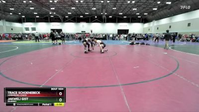 190 lbs Cons. Round 7 - Trace Schoenebeck, Luxemburg-Casco vs Jakweli Gist, Kearney