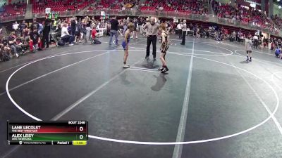 70 lbs Cons. Round 3 - Alex Leisy, AWC Nebraska vs Lane LeColst, The Best Wrestler