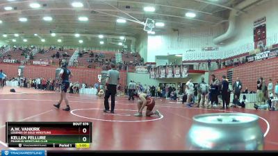 182 lbs Semifinal - A.w. VanKirk, Legends Of Gold Wrestling vs Kellen Fellure, Franklin Wrestling Club