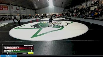 107 lbs Quarters & 1st Wb (16 Team) - Esmeralda Quirino, Frisco (Girls) vs Alyssa Navarrete, Canyon Randall (Girls)