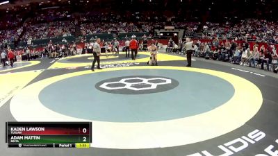 D3-113 lbs Semifinal - Adam Mattin, Delta vs Kaden Lawson, Tuslaw