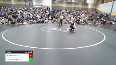 113 lbs Consolation - Georgios Sezenias, Ellis Tech vs Jack Batista-Fletcher, East Haven